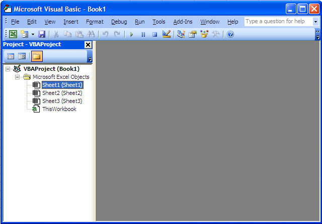 Thiết lập trình soạn thảo Visual Basic trong Excel